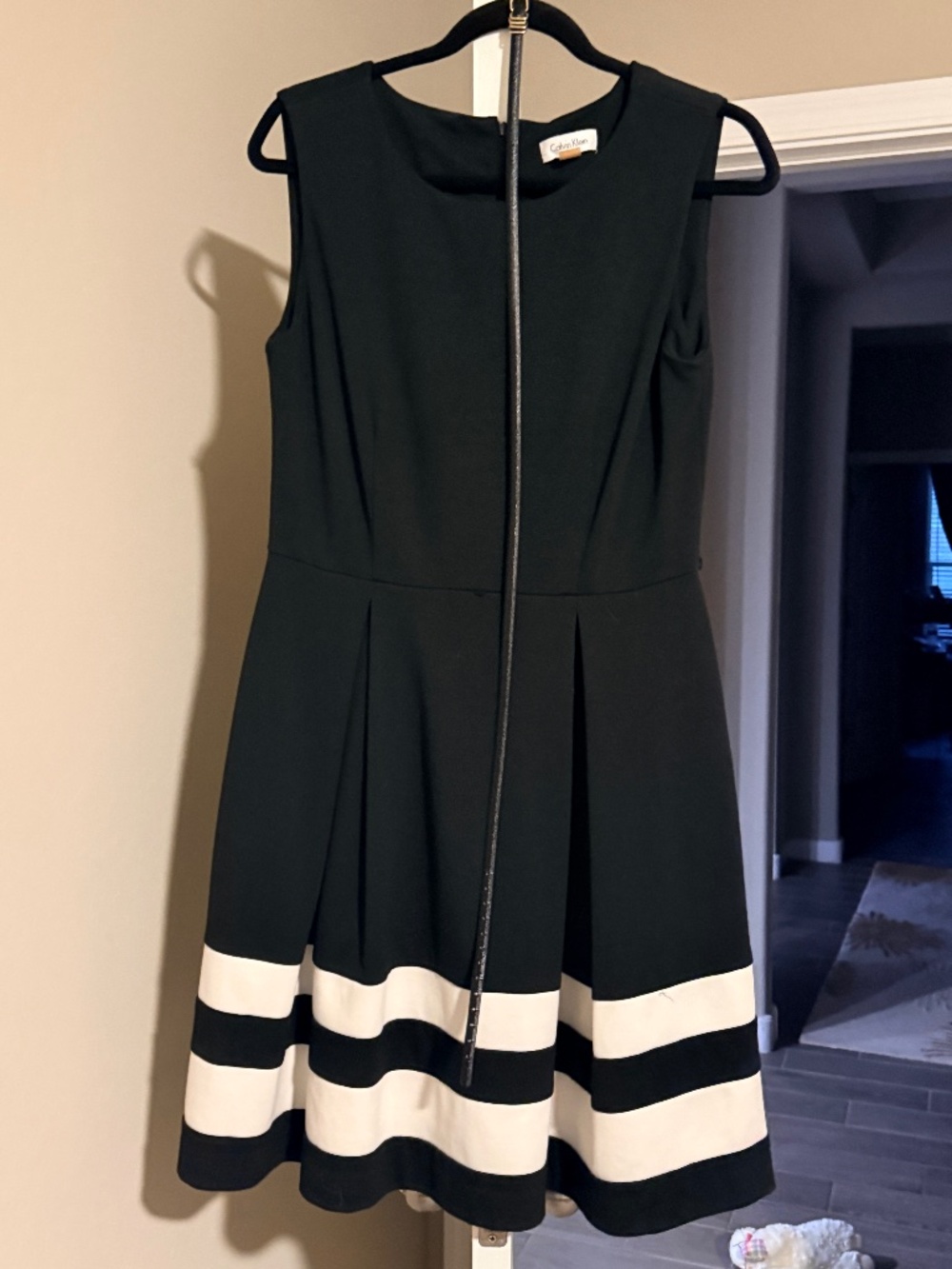 Calvin Klein "fit and flare" dress